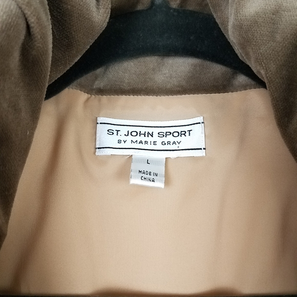 St. John Sport by Marie Gray Jacket size L - Picture 8 of 8
